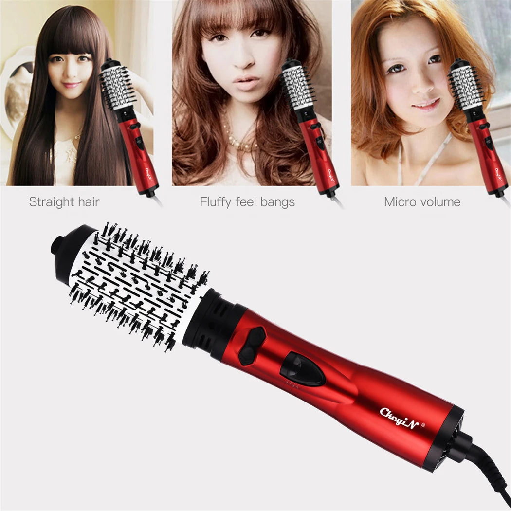 Straightening Brush Electric Hair Brushes Automatic Rotating Blow Dryer Blower Hair Curler Combs Salon Styling