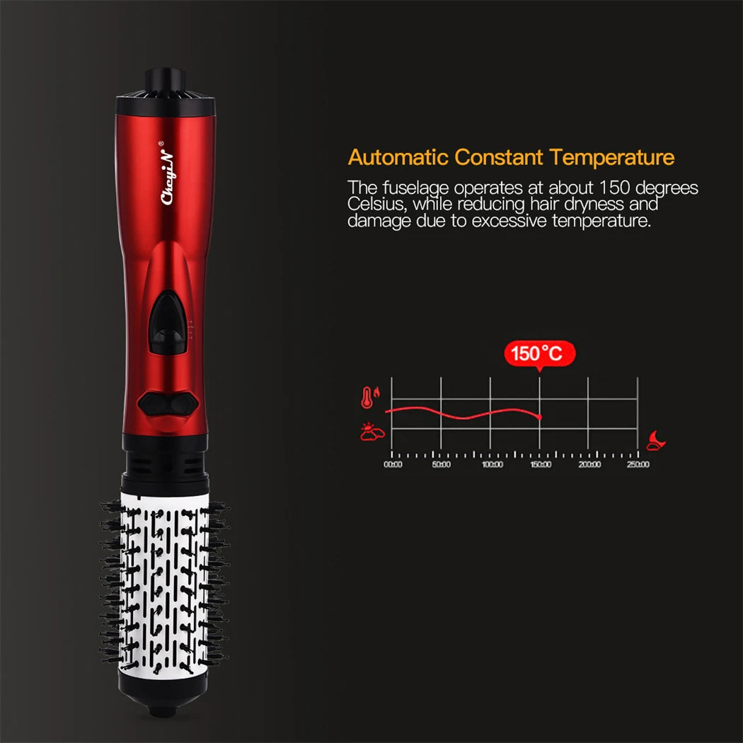 Straightening Brush Electric Hair Brushes Automatic Rotating Blow Dryer Blower Hair Curler Combs Salon Styling