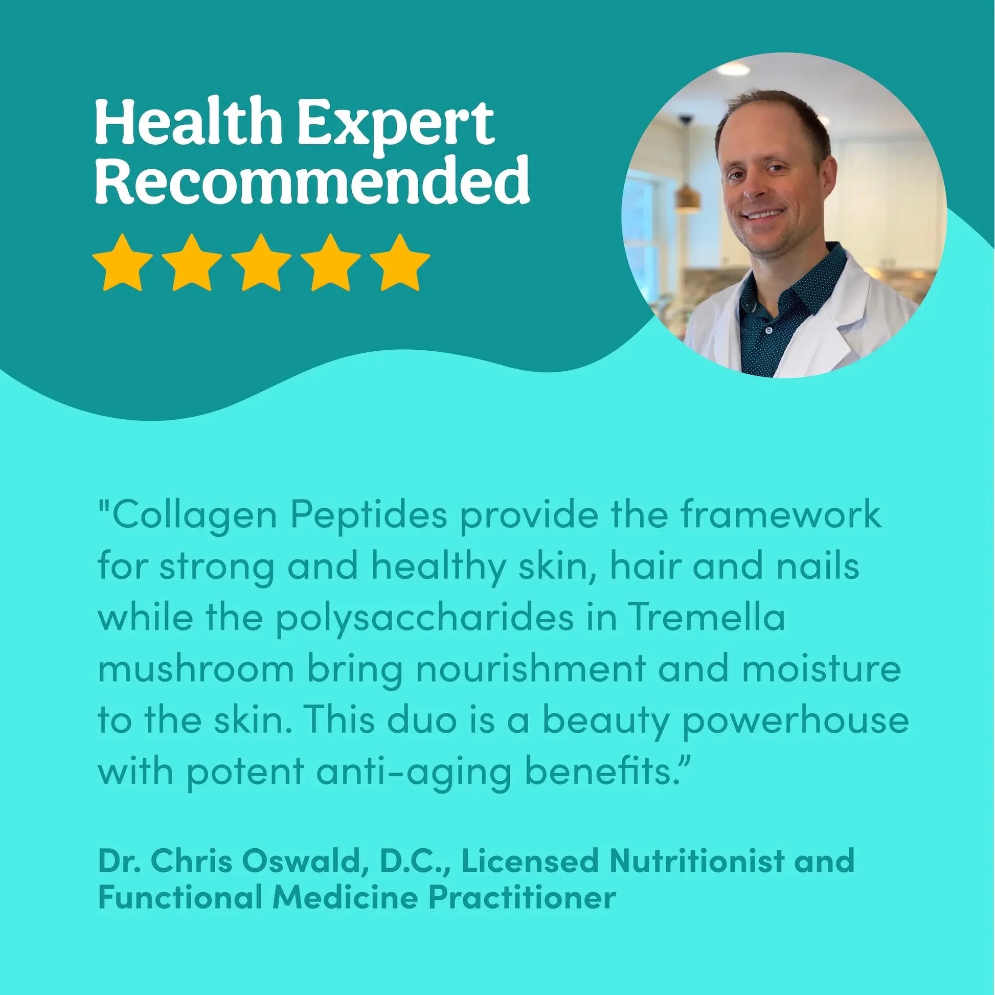 Vanilla Collagen Peptides Powder - 30 Servings