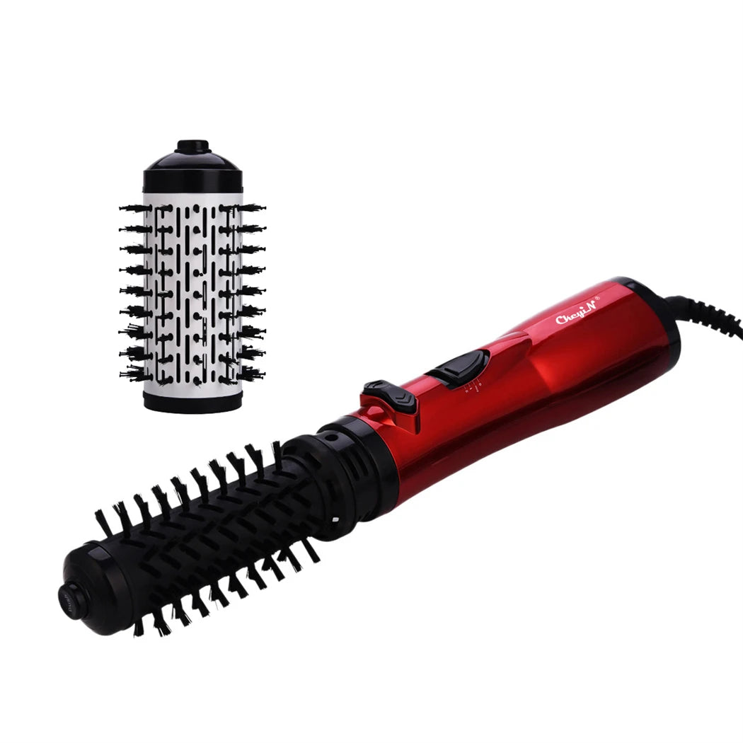 Straightening Brush Electric Hair Brushes Automatic Rotating Blow Dryer Blower Hair Curler Combs Salon Styling