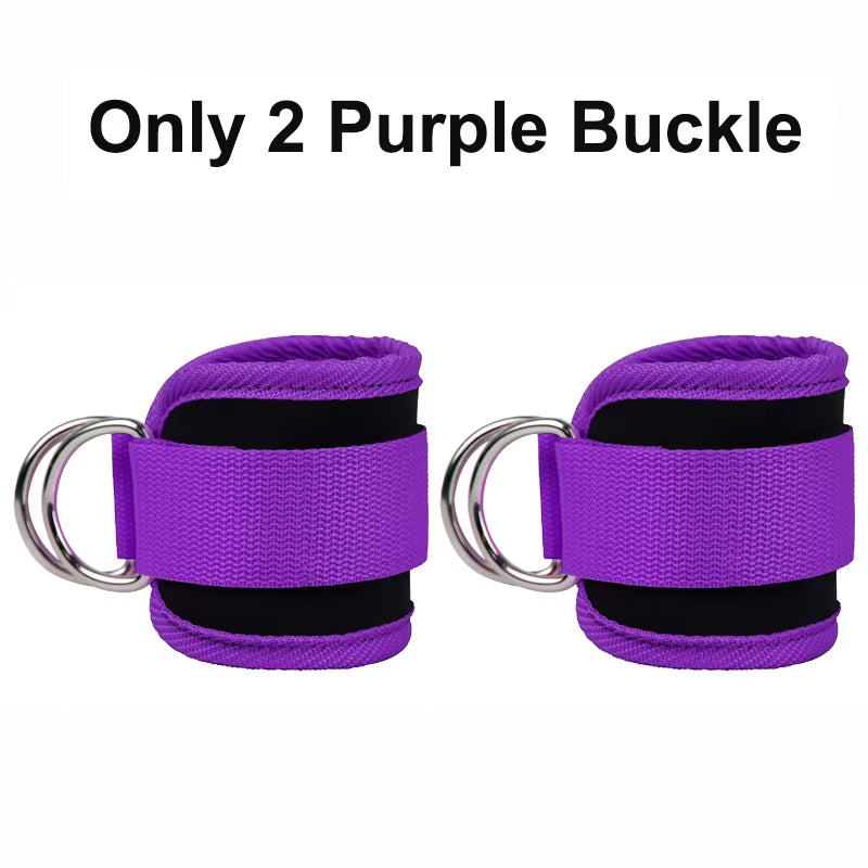 Juego de bandas de resistencia para tobillos, equipo de ejercicio, bandas elásticas de fitness para gimnasio, hombre y mujer.