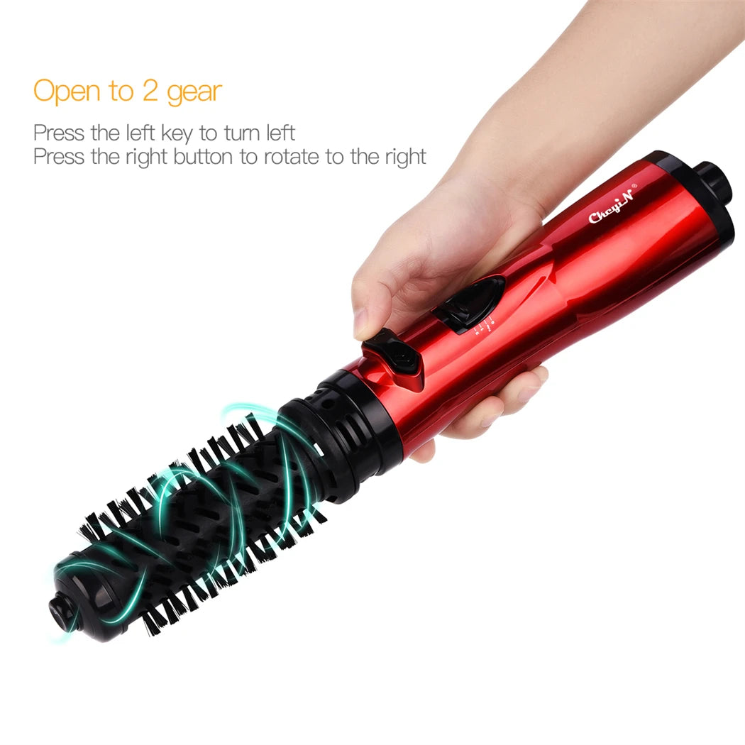 Straightening Brush Electric Hair Brushes Automatic Rotating Blow Dryer Blower Hair Curler Combs Salon Styling