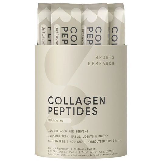 ® Collagen Peptides Hydrolyzed Type 1 & 3 Protein Supplement - Women & Men (20 Servings)
