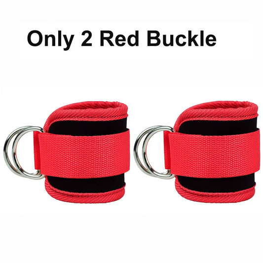 Juego de bandas de resistencia para tobillos, equipo de ejercicio, bandas elásticas de fitness para gimnasio, hombre y mujer.
